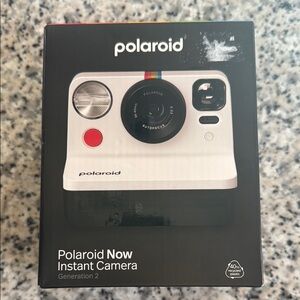 Polaroid Now Instant Camera - White
